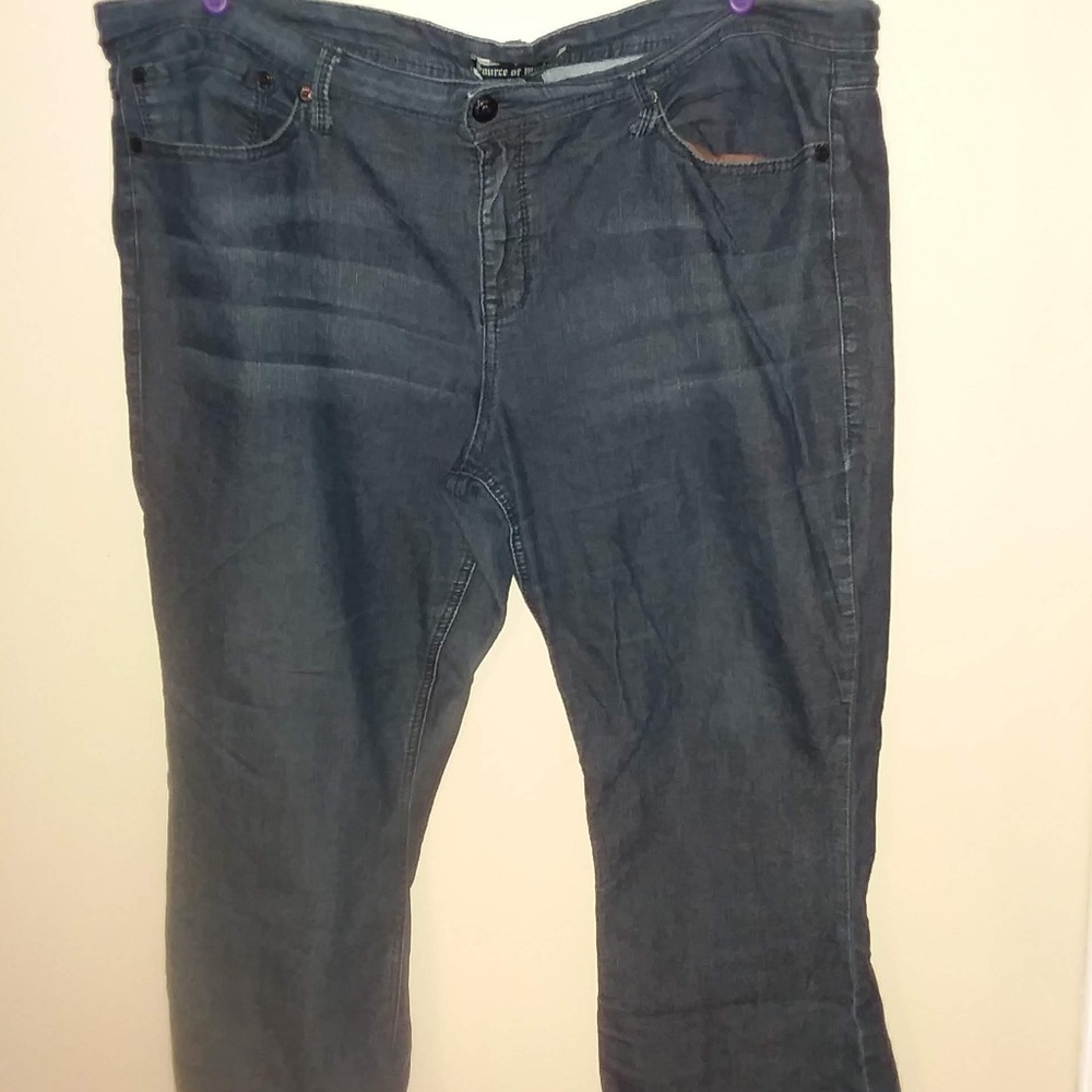 Plus Size - Source of Wisdom Jeans 24